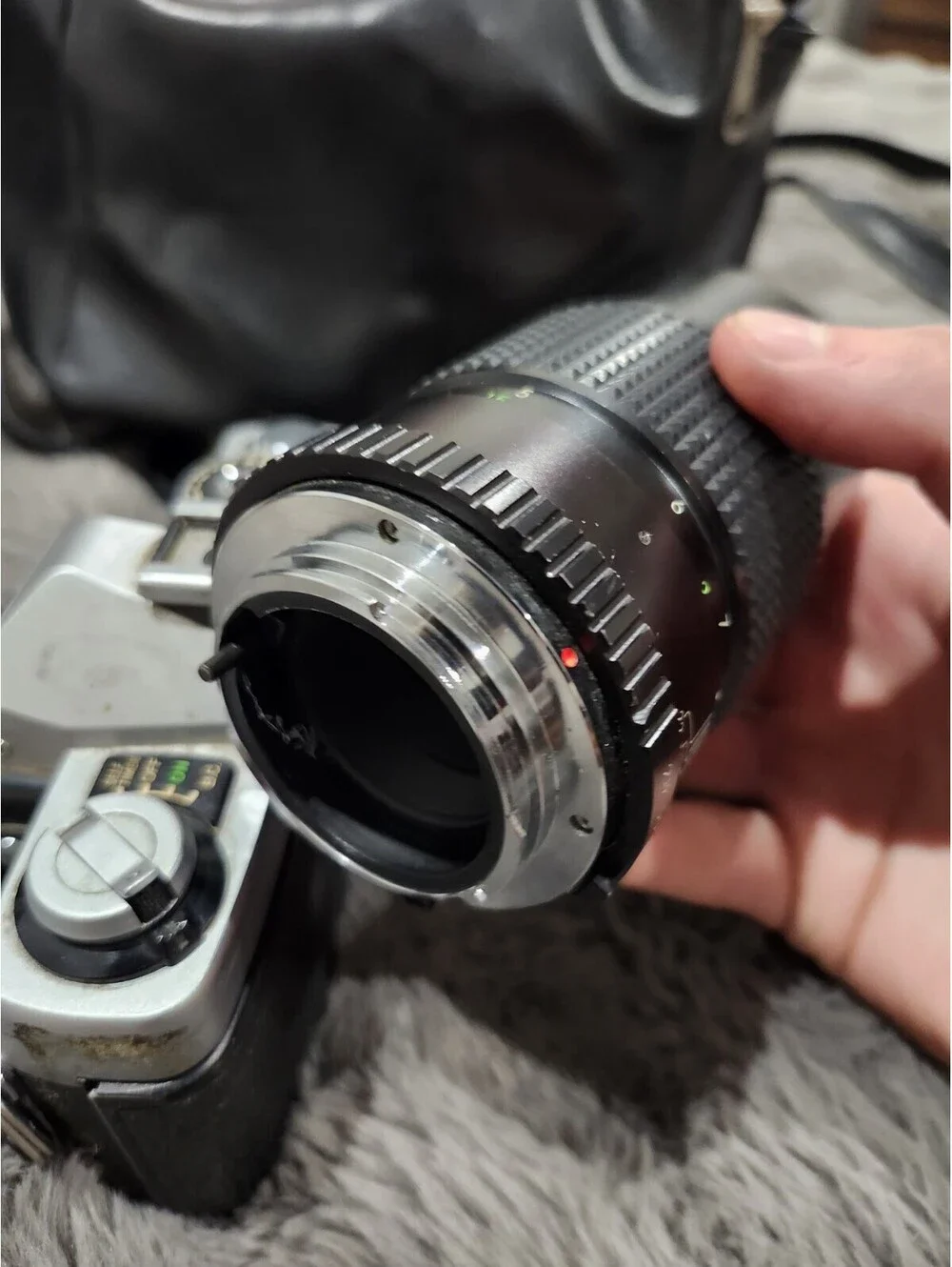 Minolta XG-1 Chrome 35mm Film SLR Camera 50mm f/1.8 50mm Standard Lens, Whole...